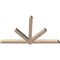 Ekena Millwork Kennewick Smooth Timber Gable Bracket, Douglas Fir, 72"W x 42"H x 3 1/2"D x 3 1/2"F, 14/12 Pitch GBW072X42X0404KEN00SDF - alternate 4